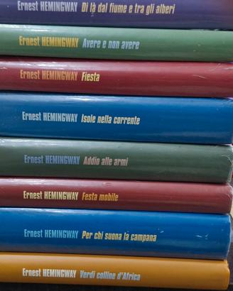 Collana 8 libri  Ernest Hemingway