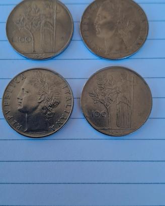 100 lire italia minerva