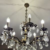 lampadario a gocce anni '60