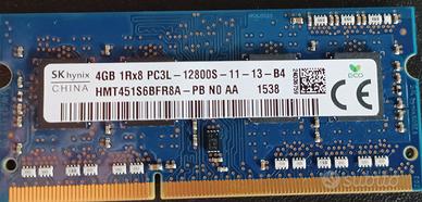 RAM 4GB  DD3 1333 mhz