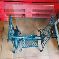 tavolini in ferro e vetro