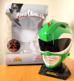 ⚡ Bandai Power Rangers Green Ranger Helmet Legacy 