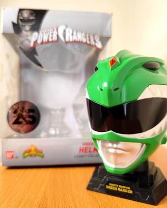 ⚡ Bandai Power Rangers Green Ranger Helmet Legacy 