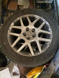 CERCHI GOLF 4 HIGHLINE + GOMME TERMICHE