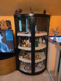 armadio vetrinetta credenza in metallo