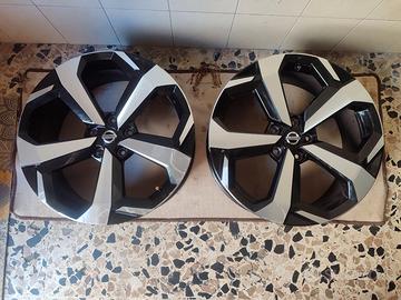2 Cerchi in lega 19" Nissan, taglio diamante