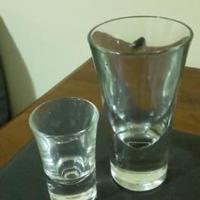 Set bicchieri di cristallo