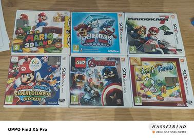 giochi Nintendo 3ds lotto 