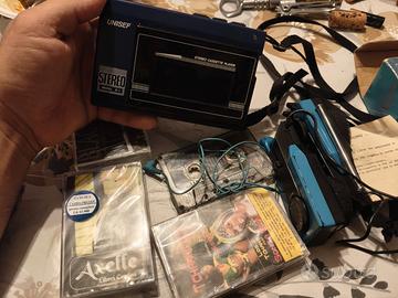 Lotto di walkman radio cassette nuove anni 80