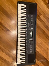 tastiera YAMAHA psr-ew310 con appoggio + sedia