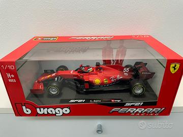 Ferrari SF-21 Sainz - Burago - 1/18