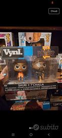 Funko pop tchalla e shuri