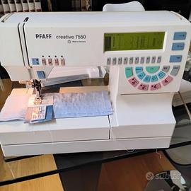 Macchina per cucire pfaff creative 7550