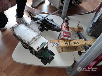 4 Modellini In Ferro - Latta