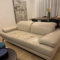 Divano in pelle vera natuzzi divani & divani