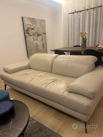 Divano in pelle vera natuzzi divani & divani