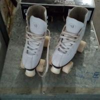 Pattini a rotelle Area Quad bianchi