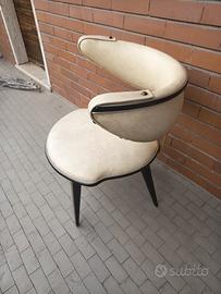 Poltroncina a firma Umberto MASCAGNI anni 40 