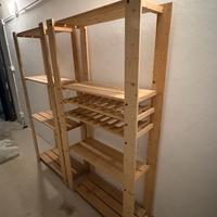 N. 2 Scaffali legno Ikea