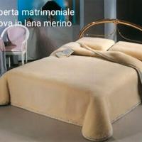 Coperta nuova in lana Merino, in pronta consegna