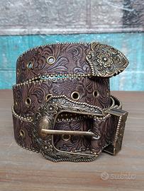 Cintura uomo donna con fantasia western country