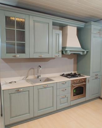 Cucina expo' Azzurra top in ceramica come foto