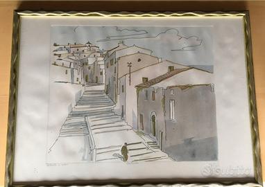 Litografia Aldo Riso