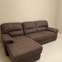 Divano letto moderno con penisola – molto comodo