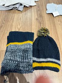 completo sciarpa e cappello