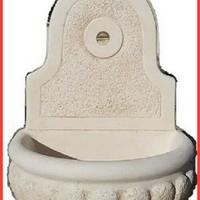 FONTANA A MURO DA PARETE SOSPESA IN CEMENTO