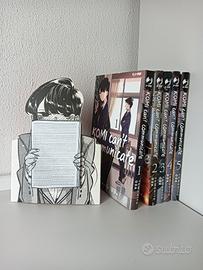 Manga "Komi can't communicate" vol. 1-5