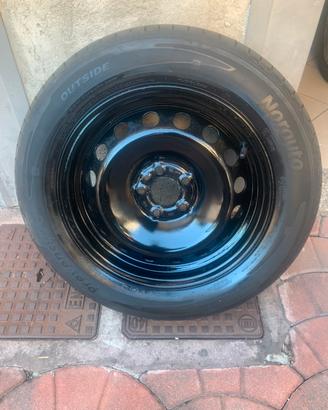 Cerchio e gomma per fiat tipo e 500L