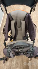Zaino montagna porta bimbi deuter