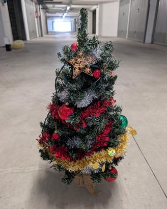 Albero di Natale già decorato 60cm