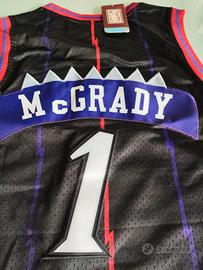Canotta NBA Tracy Mc Grady Raptors NUOVA con carte