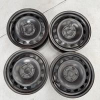 4 Cerchi in ferro 16 Pollici Vw Golf 5 6 7 8 Usati