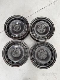 4 Cerchi in ferro 16 Pollici Vw Golf 5 6 7 8 Usati