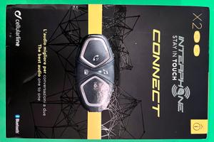 Coppia Interfono Connect Cellularline (x2) Nuovo