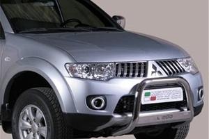Mitsubishi L200 2010>2015 Bull bar inox