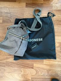 Borsa borbonese marrone secchiello