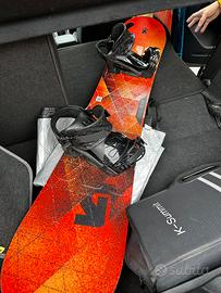 Tavola Snowboard BURTON piu attacchi