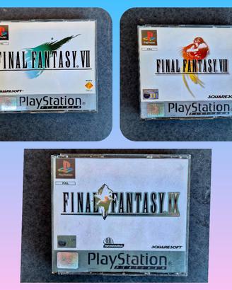 ✨ Raccolta 12 DVD Final Fantasy VII - VIII - IX 