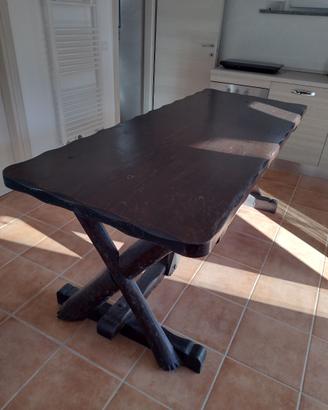 tavolo 200x80cm con sei sedie