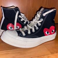 👟converse x comme des garçon