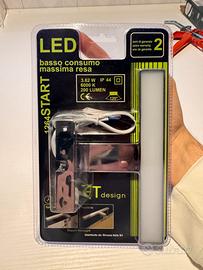 Luce led per specchio bagno  3.6Watt, 6000k, 200lm