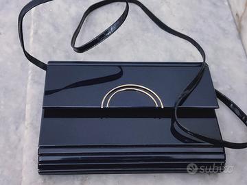 BORSETTA in RODOIDE BLUE con tracolla