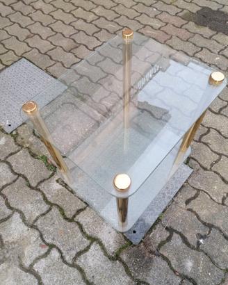 Tavolino in vetro