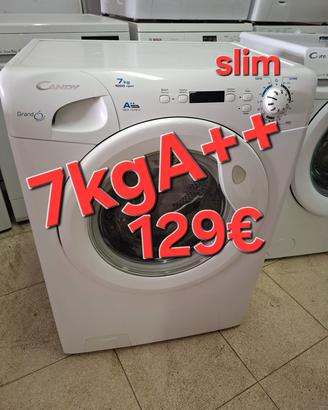 Lavatrice candy 7kg slim classe Apiupiu 1000giri