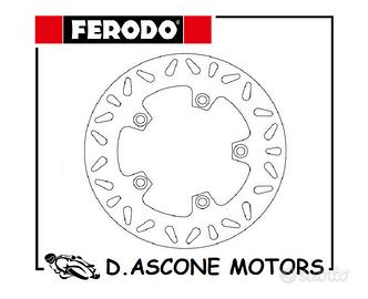 DISCO FRENO BURGMAN 650 POSTERIORE FERODO