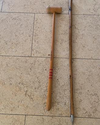 Mazza + Bastone x camminata montagna /bosco